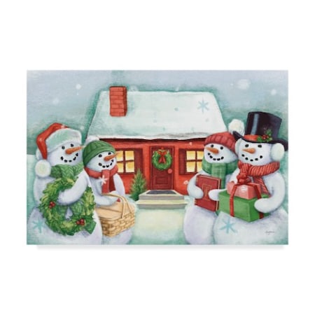 Mary Urban 'Classic Snowmen Iii' Canvas Art,22x32